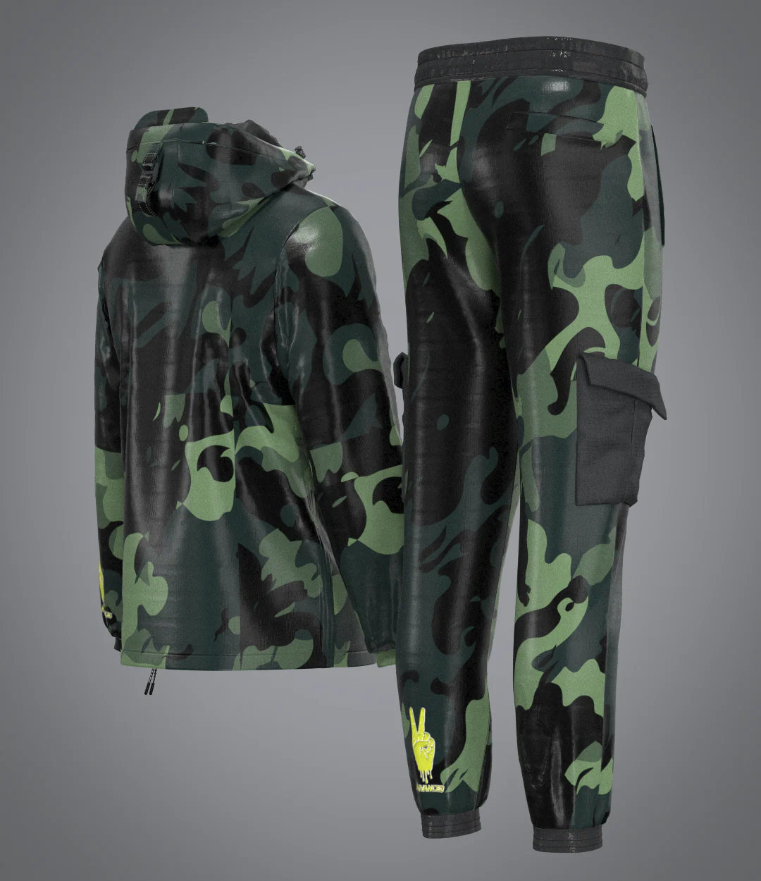 Ensemble Camouflage Kaki - Image 4